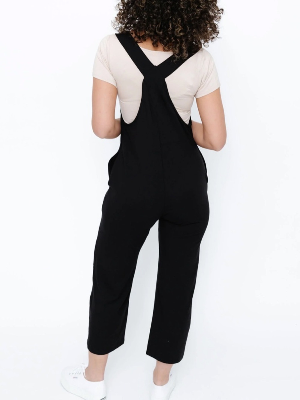 Smash + Tess Black Square-Neck Jumpsuit - Picture 2 of 5